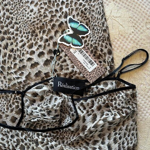 NWT Réalisation Par Chelle Diva Dress XS - Picture 4 of 4